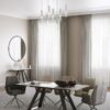 Lavante Extending Dining Table - Ceramic - Grey & Light Grey - 1600-2000mm