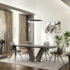 Westin Extending Dining Table - Ceramic - Grey - 1800-2200mm