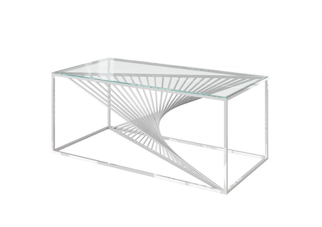 Abrstact Coffee Table - Clear