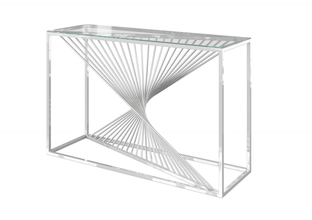 Abrstact Console Table - Clear