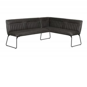 Cooper LHF Corner Bench - PU - Grey