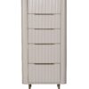 Lily Tall 5 Drawer Chest of Drawers - Image 2