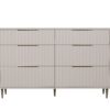 Lily Wide 6 Drawer Chest of Drawers - Image 2
