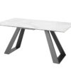 Lavante Extending Dining Table - Ceramic - Grey & Light Grey - 1600-2000mm - Image 3