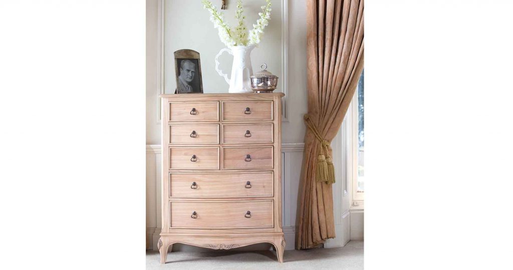 Limoges Tall Wide 8 Drawer Chest of Drawers - Image 3