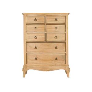 Limoges Tall Wide 8 Drawer Chest of Drawers