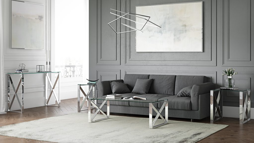 Maxi Lamp Table - Clear - Image 2