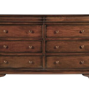 Normandie Wide 8 Drawer Chest of Drawers