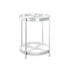 Omari Lamp Table - Clear