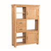 Treviso Oak High Display Cabinet