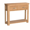 Treviso Oak Console Table with Drawers