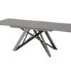 Visage Extending Dining Table - Ceramic - Grey - 1600-2400mm - Image 4