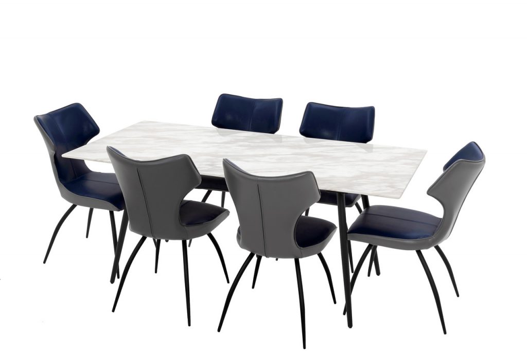 Valdero Dining Table - Marble - 1800mm - Image 3