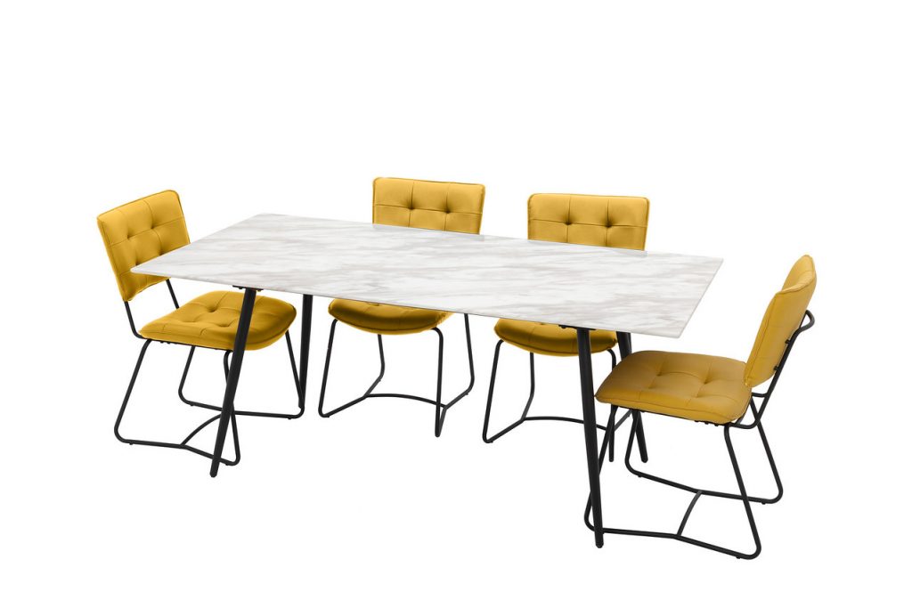 Valdero Dining Table - Marble - 1800mm - Image 4