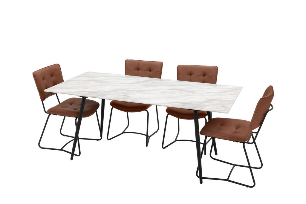 Valdero Dining Table - Marble - 1800mm - Image 7