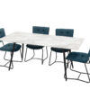 Valdero Dining Table - Marble - 1800mm