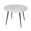 Venezia Round Dining Table - Marble - 1100mm - Image 2