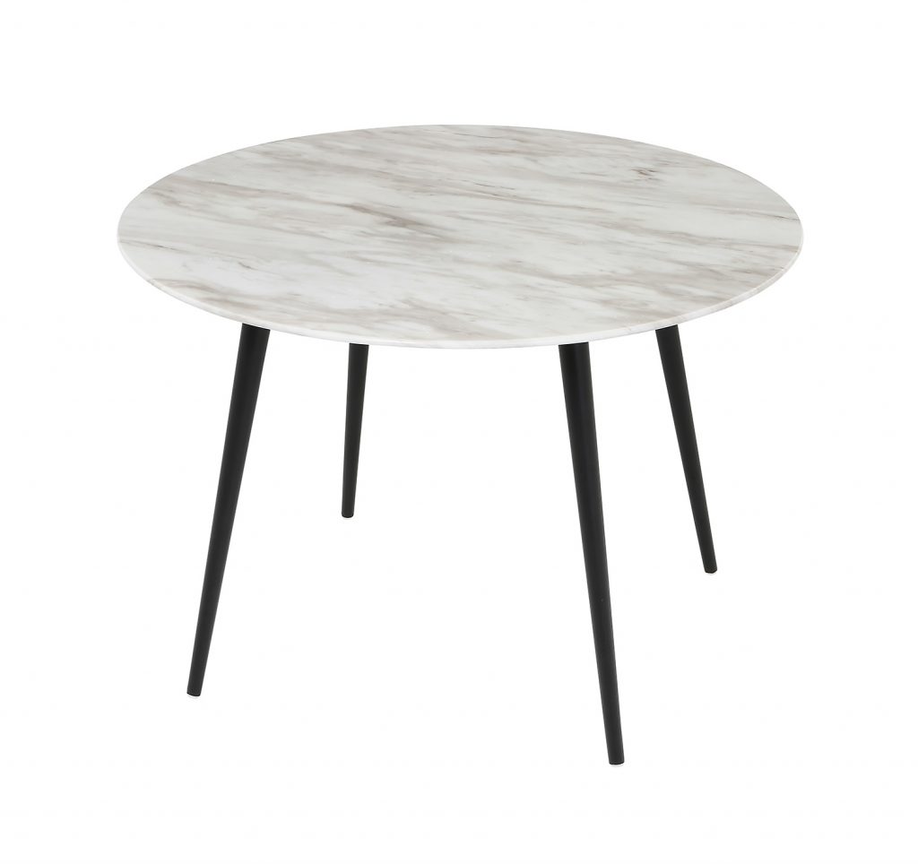 Venezia Round Dining Table - Marble - 1100mm - Image 2