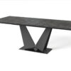 Westin Extending Dining Table - Ceramic - Grey - 1800-2200mm - Image 4