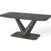 Bellagio Extending Dining Table - Ceramic - Grey - 1800-2200mm - Image 3