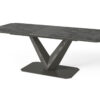 Bellagio Extending Dining Table - Ceramic - Grey - 1800-2200mm - Image 4