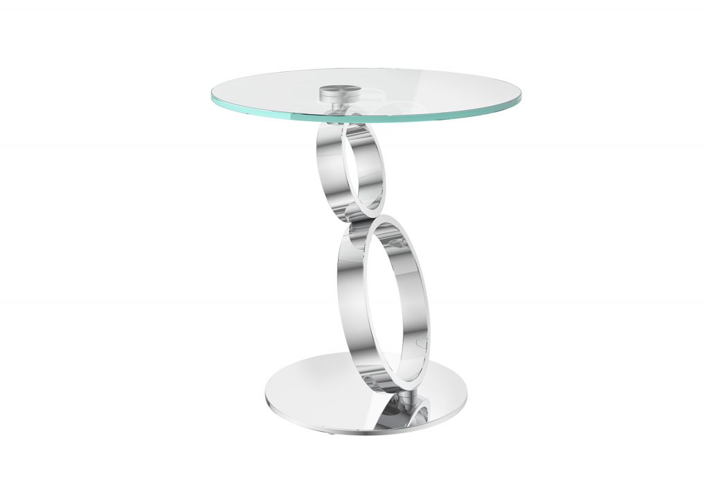 Olympia Lamp Table - Clear