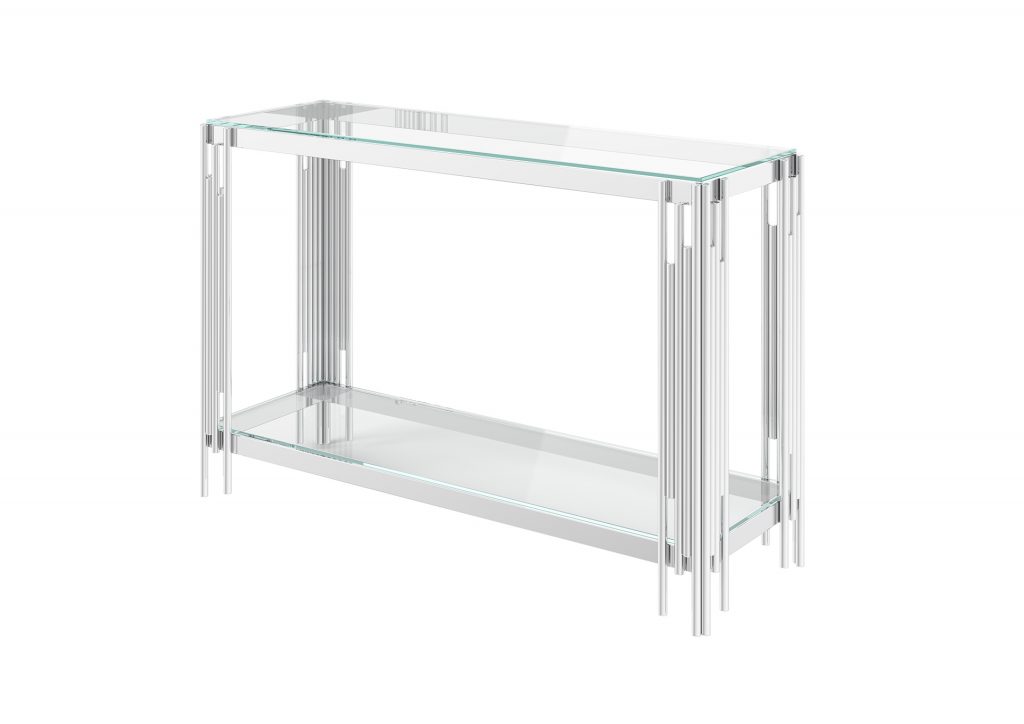 Vasari Console Table - Clear