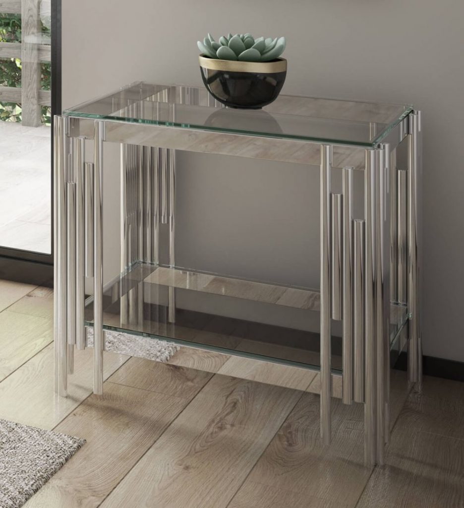 Vasari Lamp Table - Clear - Image 3