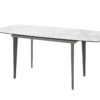 Verdi Extending Dining Table - Ceramic - Light Grey - Image 2