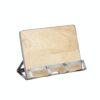 Industrial Kitchen Mango Wood Cookbook Stand - Image 2