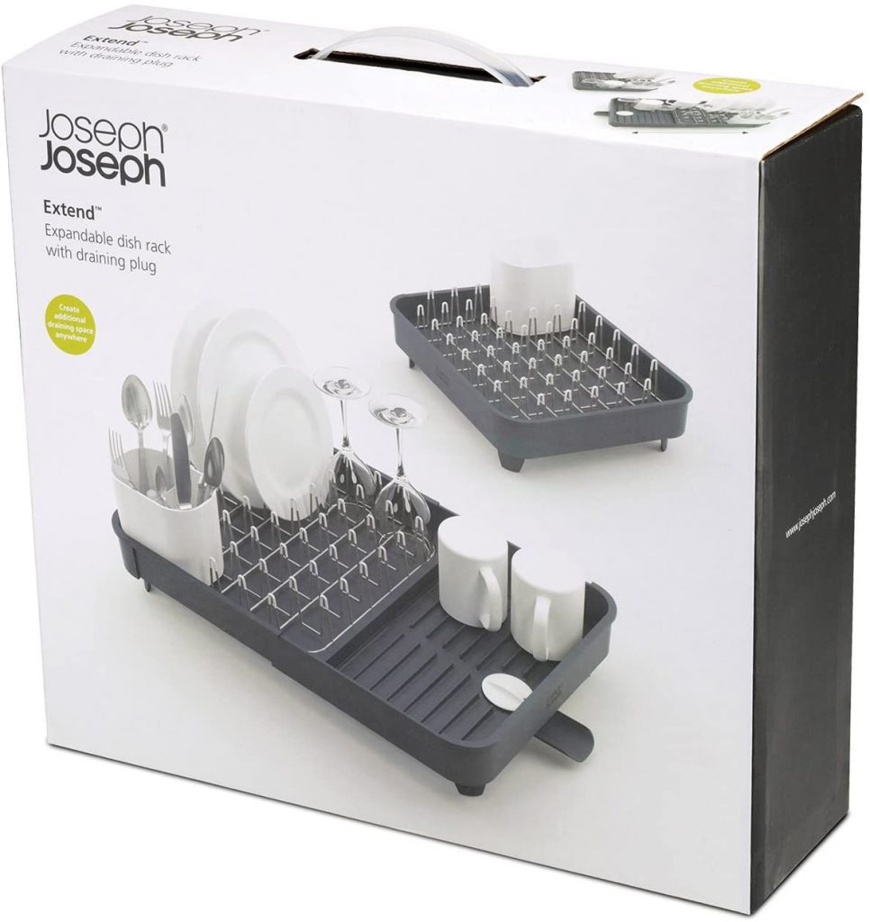 Joseph Joseph Expandable Dish Rack Grey - Image 2