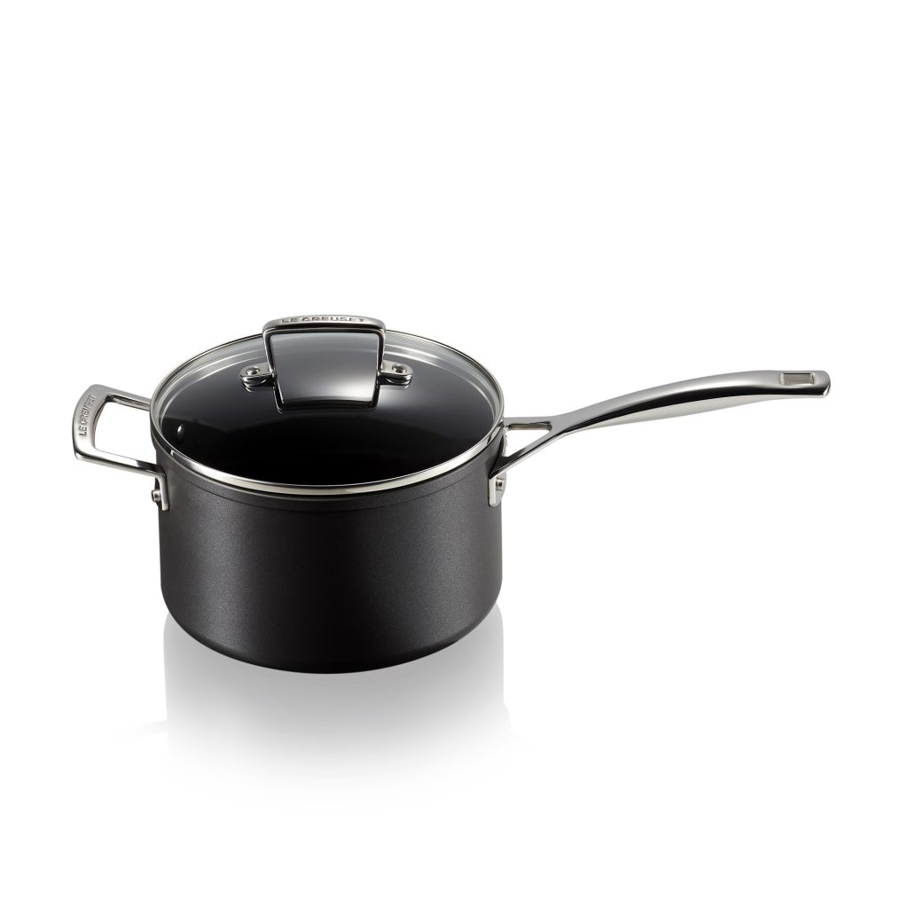 Le Creuset Toughened Non-Stick Saucepan with Glass Lid - Image 2