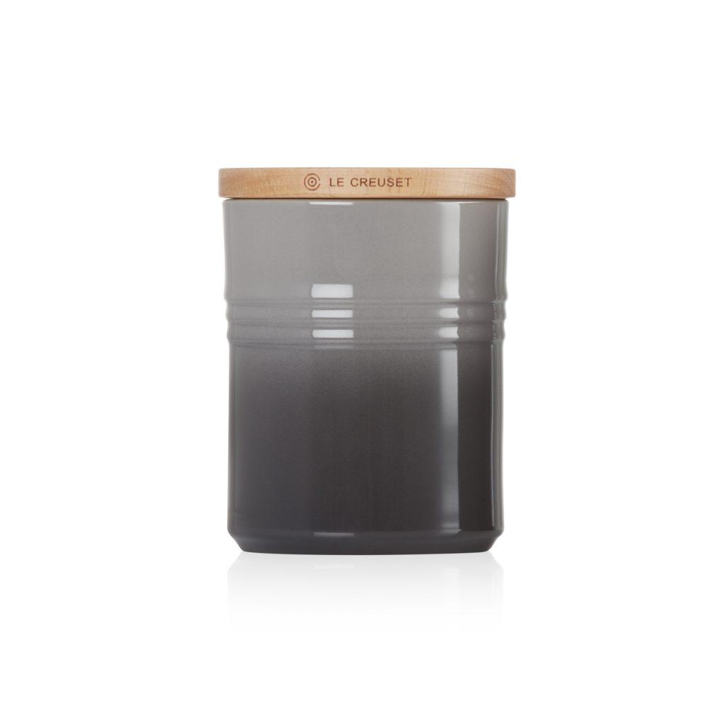 Le Creuset Stoneware Medium Storage Jar with Wooden Lid