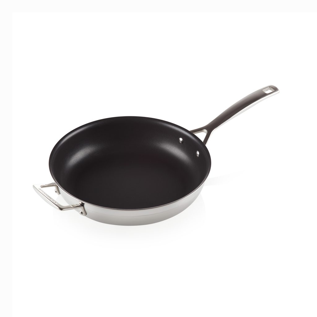 Le Creuset 3-Ply Stainless Steel Shallow Casserole 30cm - Image 2