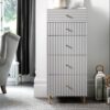 Ava Tall 5 Drawer Chest of Drawers