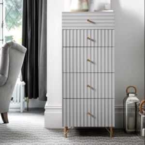 Ava Tall 5 Drawer Chest of Drawers