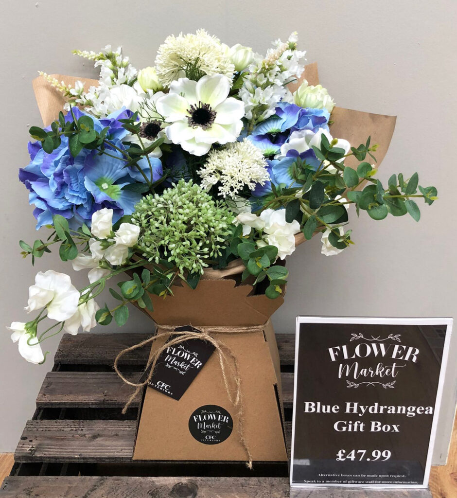 Hydrangea Blue Gift Box - Image 3