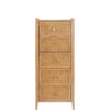 Bali 5 Drawer Tall Chest of Drawers - Image 2