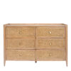 Bali 6 Drawer Wide Chest of Drawers - Image 2