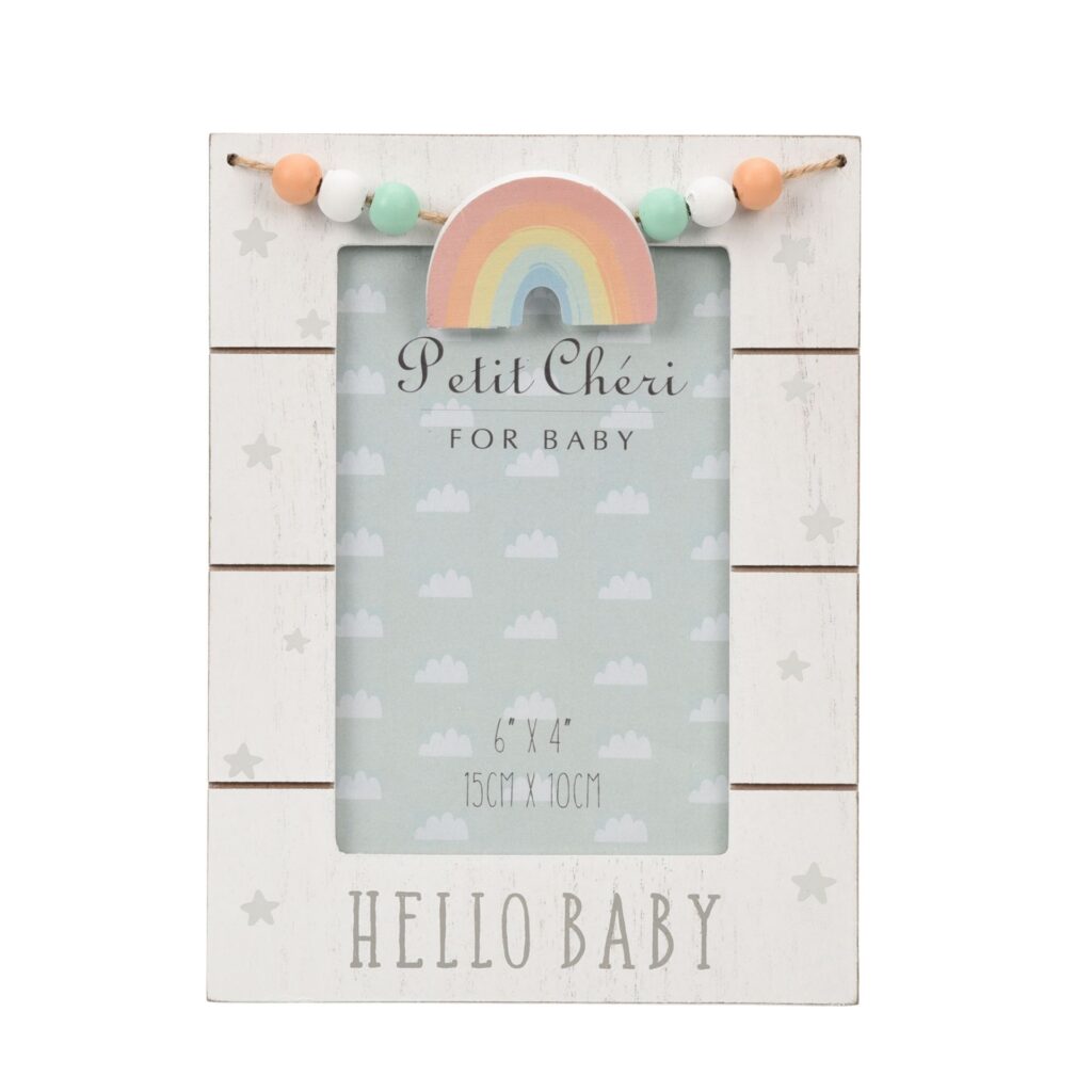Petit Cheri 6x4 Hello Baby Frame