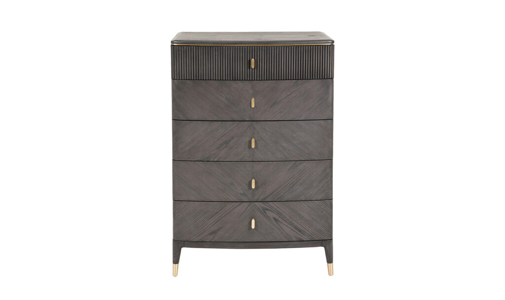 Delilah Tall Chest 5 Drawer - Image 2