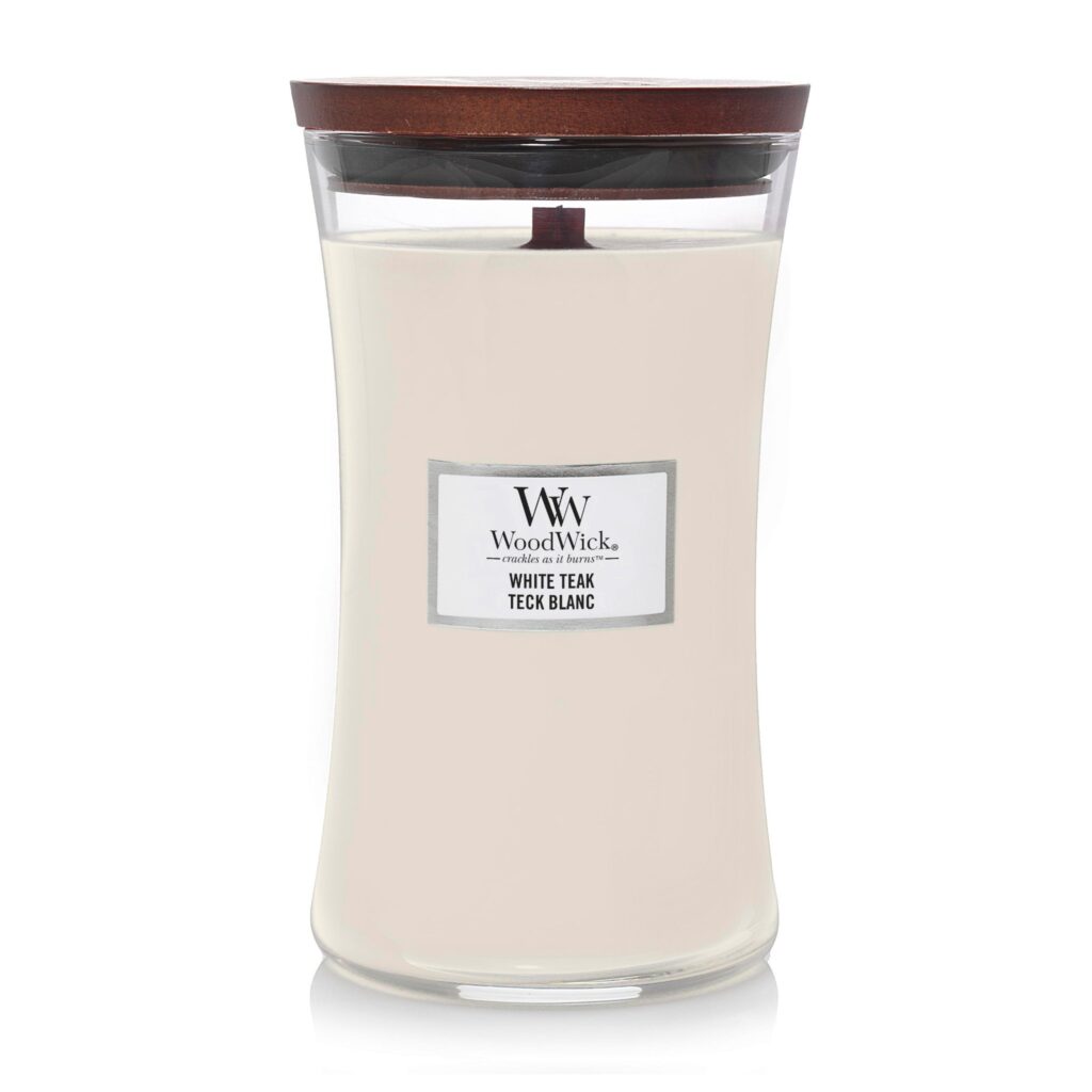 White Teak Large Jar