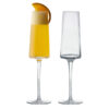Set of Two Empire Champagne Flutes - Image 3