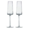 Set of Two Empire Champagne Flutes