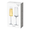 Set of Two Empire Champagne Flutes - Image 2