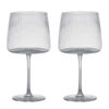 Set of Two Empire Gin Glasses