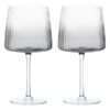 Set of Two Empire Gin Glasses Smoke
