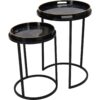 Vesuvius Black and Gold S2 Tables