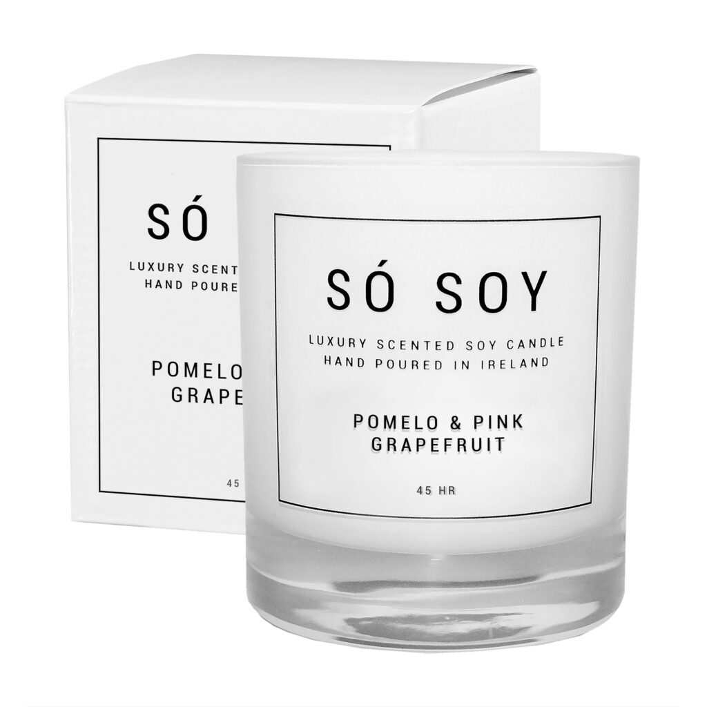 So Soy Pomelo and Pink Grapefruit Large Candle