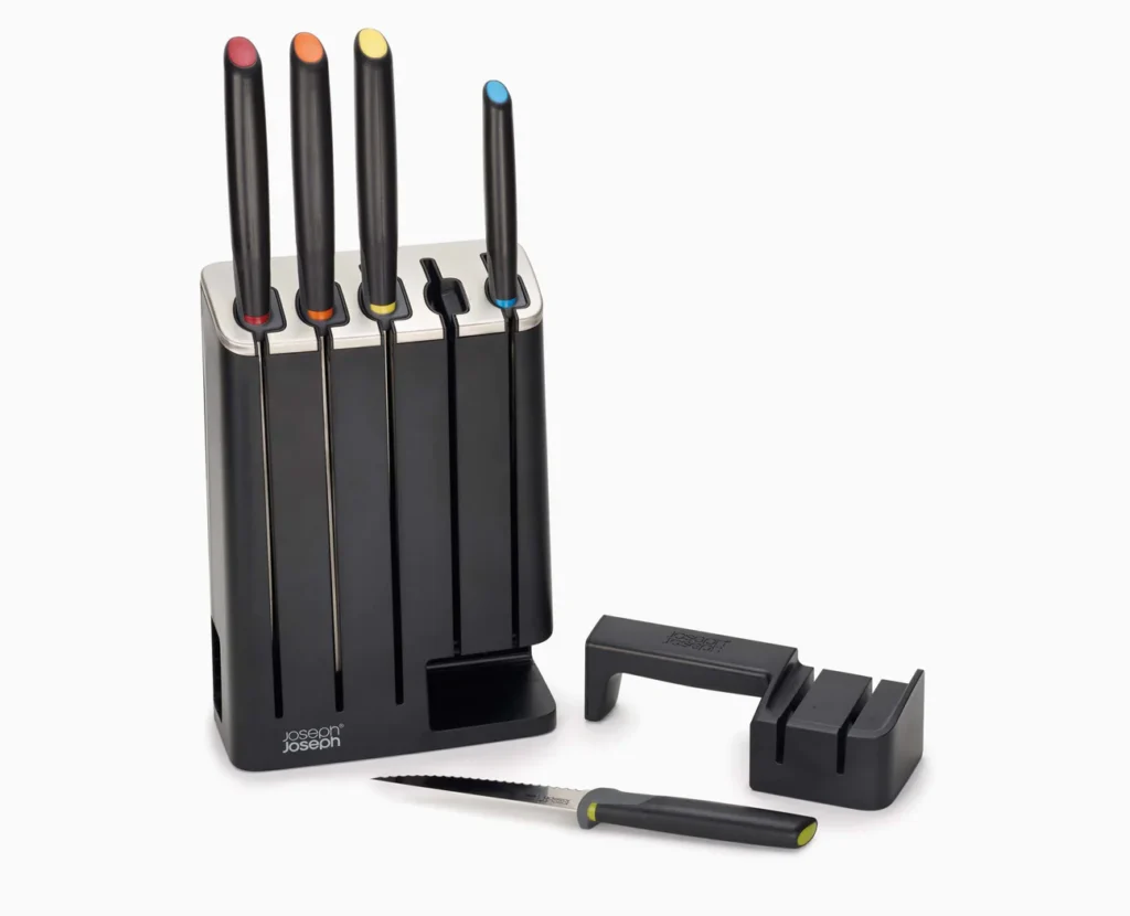 Joseph Joseph Elevate Knives 5pc Slim Knife Block - Image 2